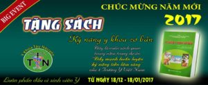 sự kiện tặng sách kỹ năng y khoa cơ bản