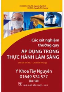 Sách y hay các xét nghiệm thường quy trong lâm sàng
