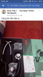 Khách hàng cửa hàng y khoa tây nguyên - chuyên cung cấp sách y và thiết bị y tế