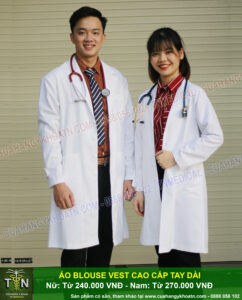 2021 Blouse vest cao cấp tay dài 10