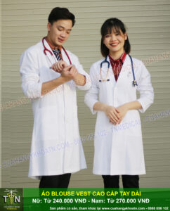 2021 Blouse vest cao cấp tay dài 10